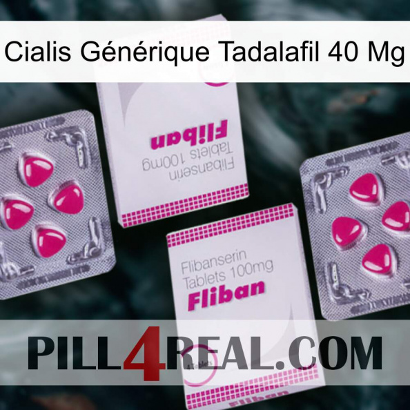 Cialis Générique Tadalafil 40 Mg 33